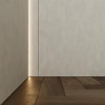 Winkelprofil Aluminium für dekorative Beleuchtung von Wand- und Deckenecken